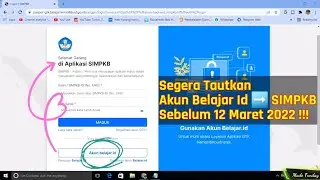 Cara Menautkan Akun Belajar Id ke SIMPKB