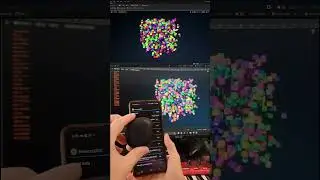 Magnetics OSC Controlled Cloners - Unreal Engine 5 #InteractiveExperience #InteractiveArt  #UE5