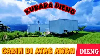 CABIN SUPER CANTIK DI ATAS AWAN, KOLAM AIR HANGAT | KURARA DIENG REVIEW | VILLA BAGUS DIENG