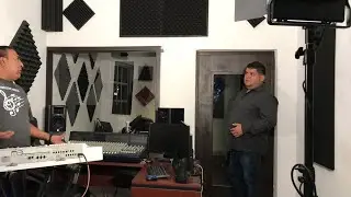 Samples vs Acordeón desde el estudio de grabación