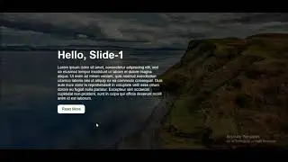How To Create Custom Slider Using Html CSS  & Vanilla JavaScript. How To Create Slider Using JS.