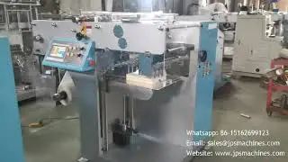 JPS-330ZD  Label Paper Roll Fan Folding Machine to Sweden