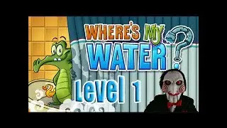 Where's My Water Swampy Level 1: Meet Swampy 3 Ducks Walkthrough No Commentary HD