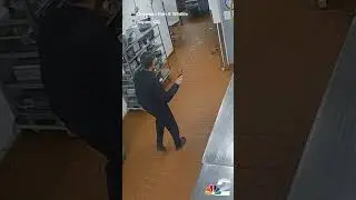 Bear Attacks Security Guard At Colorado Hotel #CaughtOnCamera