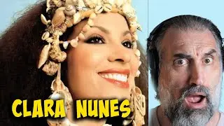 CANTO DAS TRÊS RAÇAS - CLARA NUNES - Italian singer reaction
