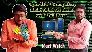 100+ Important full form in computer || Full form Computer mein || Computer related full form