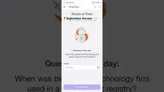 7 September Answer time farm
