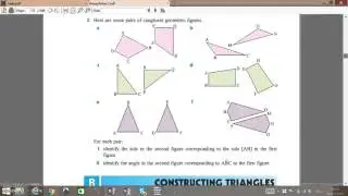 identifying congruent shapes (versus similar shapes)