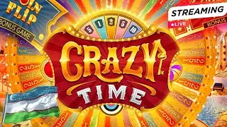 OTASH HUB Live Stream | CRAZY TIME UZBEK