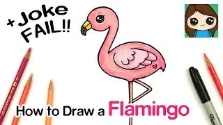 How to Draw a Flamingo