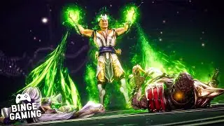 Shang Tsung Kills Shao Kahn & Sindel - Mortal Kombat 11