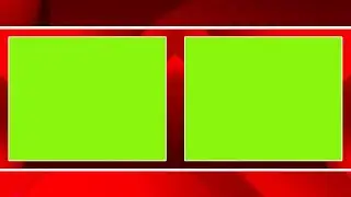 Lower Third Animated Green Screen || Dual Screen || Chroma Key || Double Screen || Interview Screen