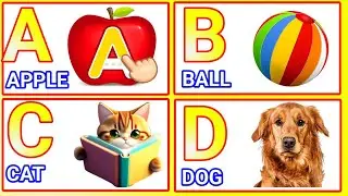 A for apple | अ से अनार | abcd | phonics song | a for apple b for ball c for cat | abcd song | 706