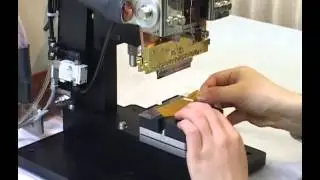 Монтаж LCD панели с помощью установки AVIO PHU-35TW