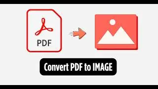 How to Convert PDF to Image (JPG, PNG) Online | Extract Images from PDF | PDF to Image