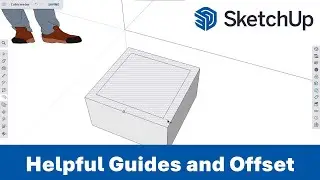 09 - Helpful Guides and the Offset Tool // SketchUp for Web