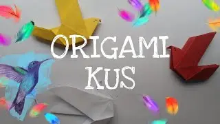 ORIGAMI KUŞ YAPIMI