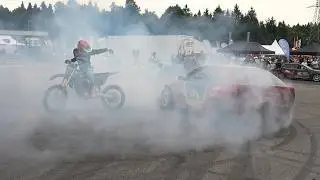 motocross freestyle vs electric dirt bike.  newlimits 2024
