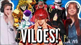 M4RKIM E ANIRAP QUEBRARAM TUDO COM OS VILÕES DOS ANIMES!