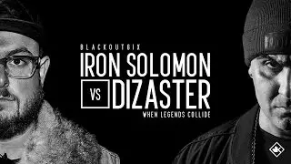 KOTD - Rap Battle - Iron Solomon vs Dizaster | 