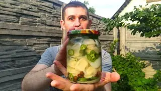 ШОК контент! Маринованные пельмени в банке.