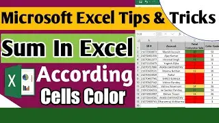 How to Sum Cells Based on Color || How to Sum Cells By Color || Excel Hacks in Hindi