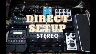 Worship Rig Direct Setup | Stereo | Cuvave | ZoomG1four | Zoom g3n