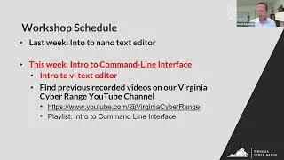 Intro to vi text editor