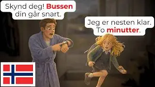 🇳🇴 Wake Up With Norwegian 🌅 | 15 Morning Conversations (A1-A2)