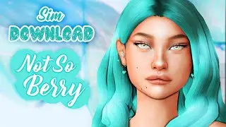 Criando uma SIM para o desafio Not So Berry + DOWNLOAD | The Sims 4
