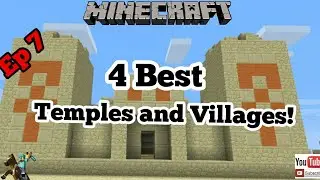 Minecraft Season1(Ep 6)Temple and Villages