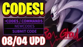 *08/04* ALL NEW WORKING CODES FOR RO GHOUL IN 2026! ROBLOX RO GHOUL CODES