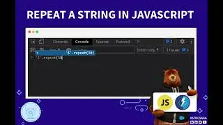 Javascript Tip - 1 | Repeat a String In Javascript