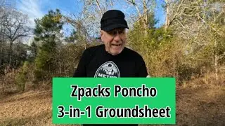 Zpacks Poncho & AOKA Tripod