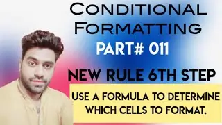 Use a formula determine which cells to format (C.F New rule function)