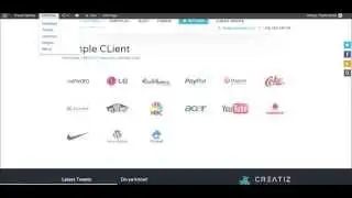Add client, Create Client page