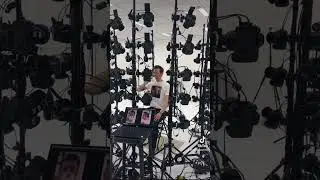 Sam Lake being scanned into Death Stranding 2