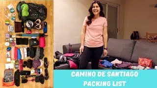 How to Pack for the Camino de Santiago | Packing List 2019