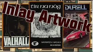 Artwork Montage - Cassette Inlay Covers of Classic Retro Games of the 80's.  Which ones grabbed you?