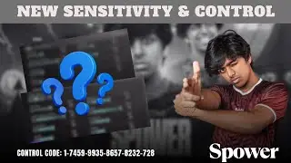 SPower Gaming Finally Reveals His Sensitivity & Controls🔥 | Best Competative Player Sensitivity