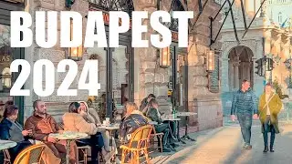 Budapest City Walk 🇭🇺 | Magical Winter 4K Tour