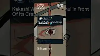 Kakashi Was Flexing Kamui In Front Of Its Creator 🔥🥶 #shorts#anime#naruto#youtubeshorts#viral