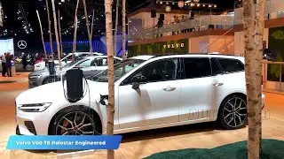 Volvo V60 T8 Polestar Engineered Walkaround Exterior and Interior