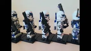 LEGO аналог 501-го легиона | Звёздные войны