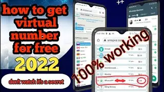 How to get a free phone number || free phone number for 