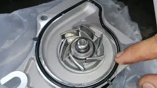 Mazda Verisa' Замена Помпы И Термостата....