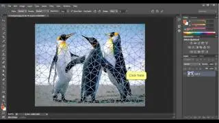 Using the warp command in Adobe Photoshop CS6