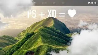 Simple Parallax Animation using Adobe Photoshop and XD
