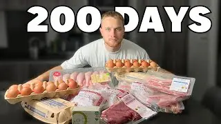 Carnivore Diet : Only Eating Meat for 200 Days
