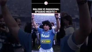 MALDINI vs MARADONA: confronto DURISSIMO 😱💥 #shorts #maradona #maldini #seriea #calcio